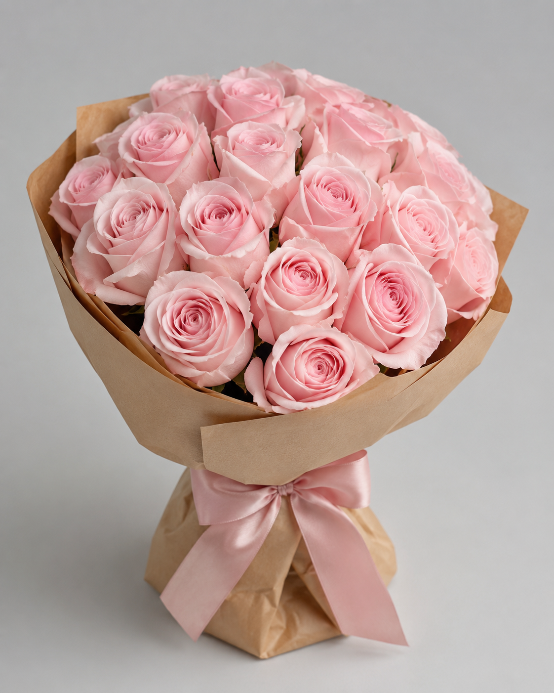 Crimson Embrace - Rose Whisper colorway (AI-styled color preview, not an exact photo of the finished arrangement)