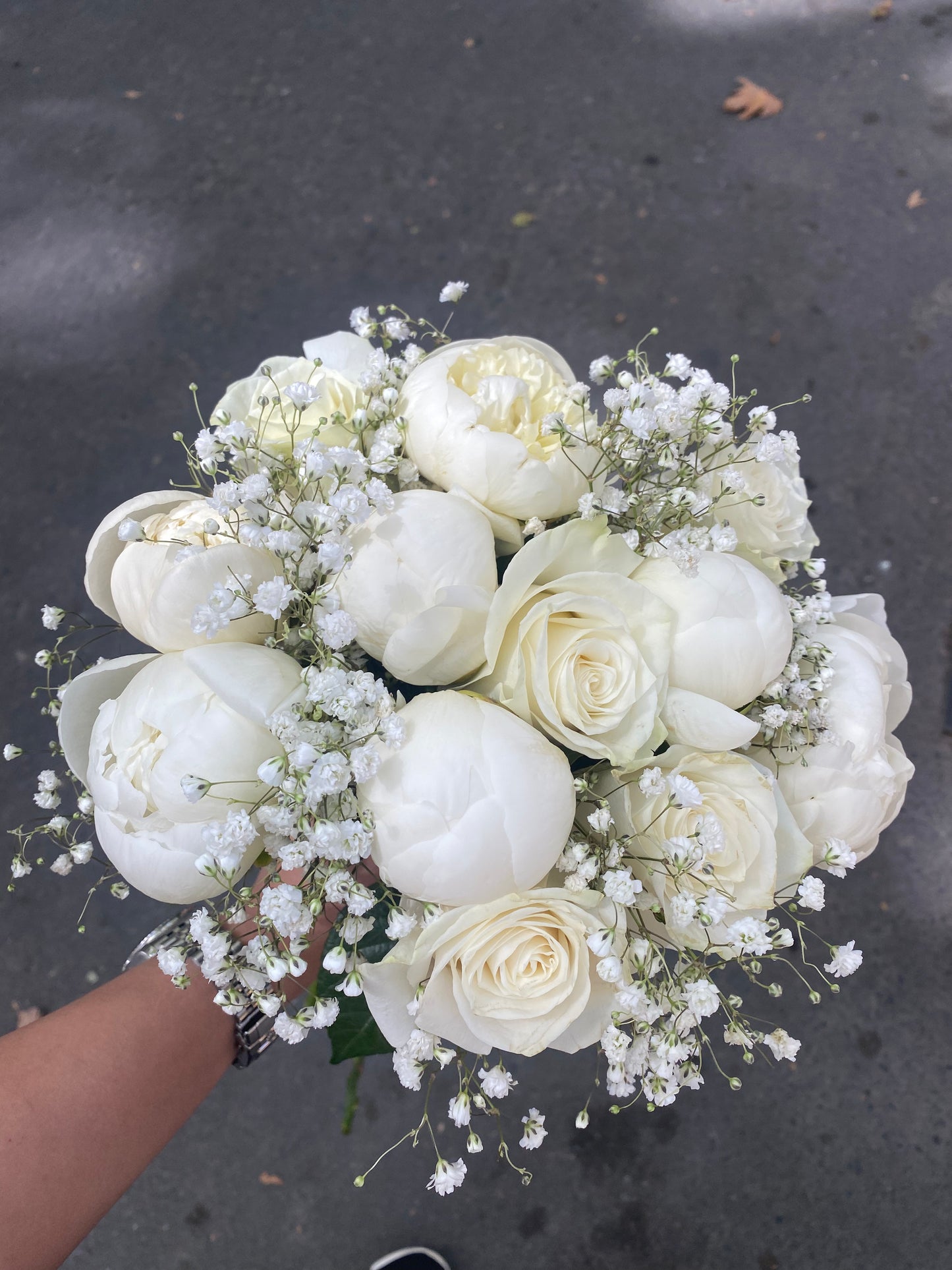 Ramo de novia de elegancia encantada