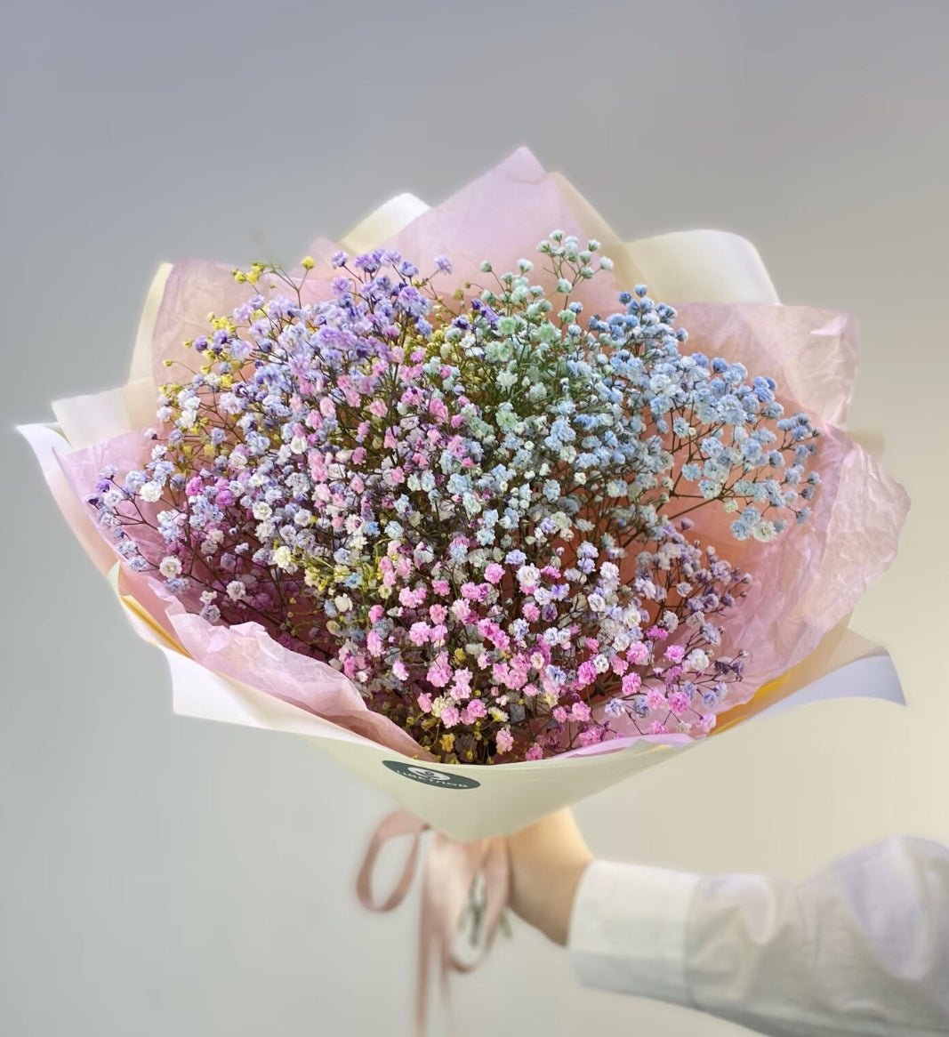 Gypsy Dreams: Colorful Gypsophila Bouquet - GOOL: FLOWER SHOP