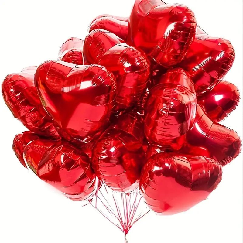 HEART SHAPED BALLOONS "FREE" - GOOL: FLOWER SHOP