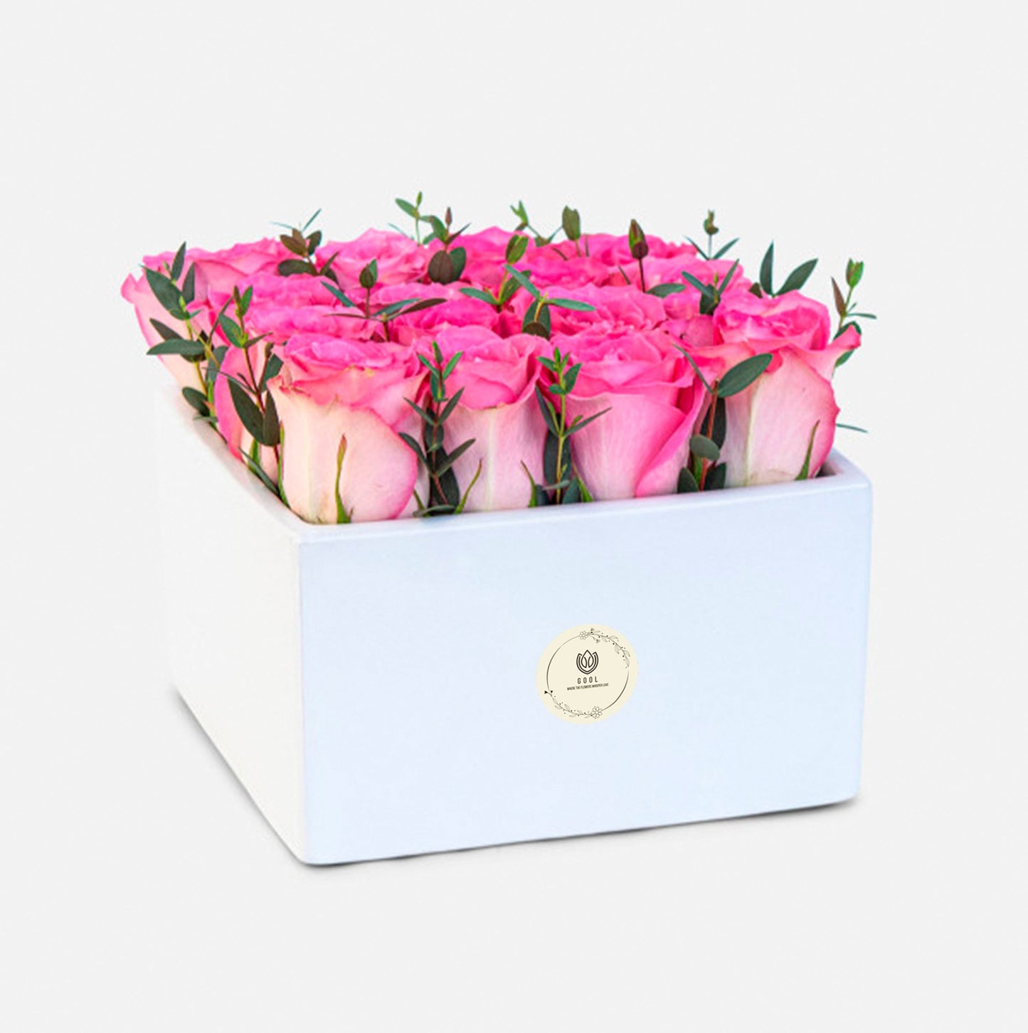 Pink Petals Box - GOOL: FLOWER SHOP